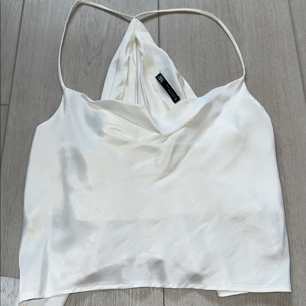 Zara White Camisole Top - Picture 5 of 6